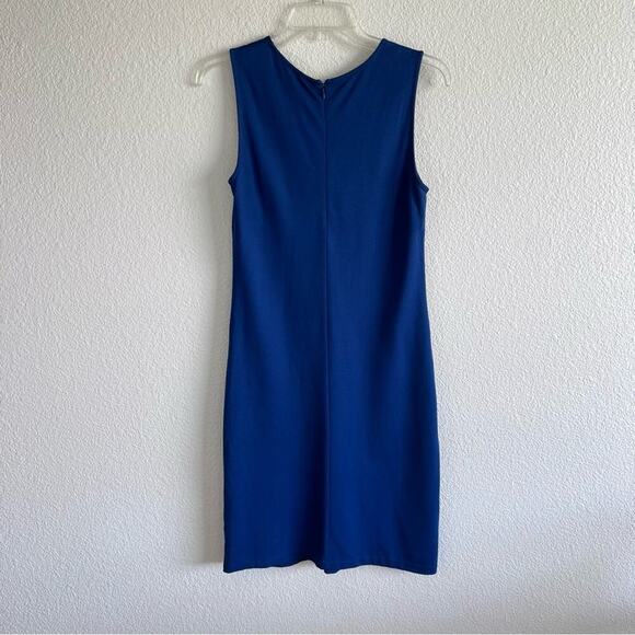 346 Brooks Brothers Women's Knit Knee Length Front Pocket Shift Dress - Picture 5 of 10